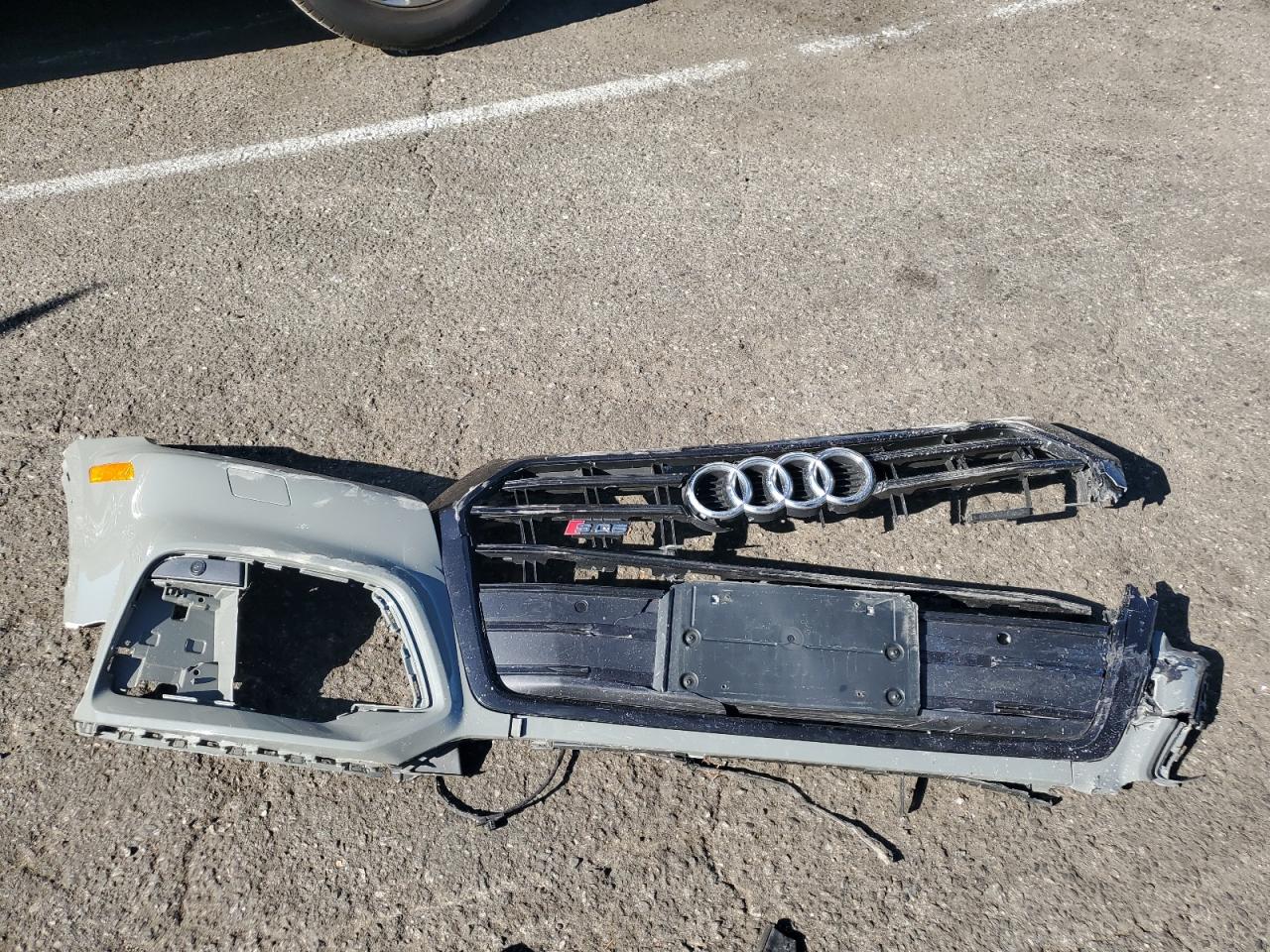 2020 Audi SQ5 VIN WA1B4AFY9L2123802 Copart auction photo, front end / undercarriage damage thumbnail 13