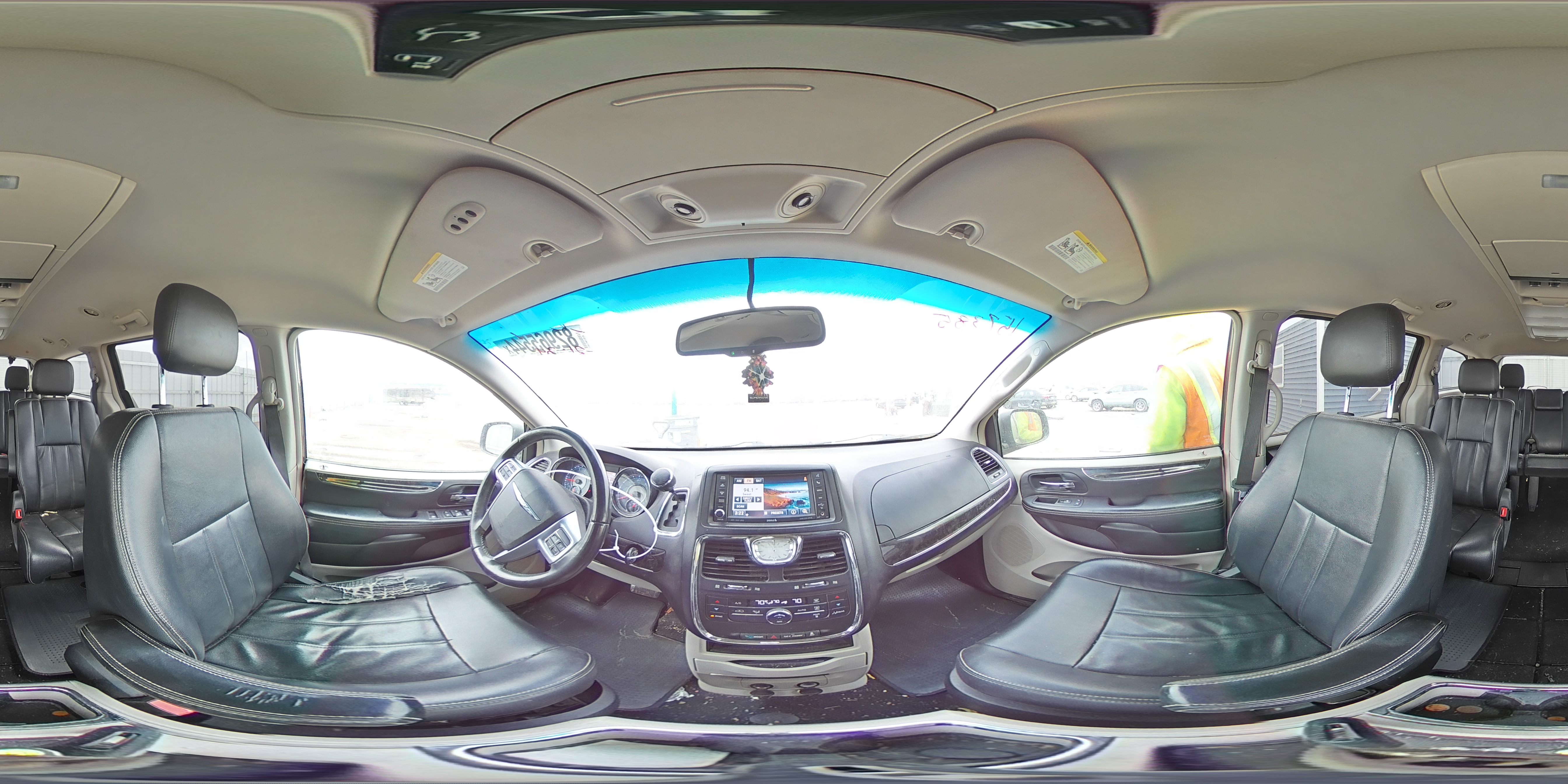 2013 Chrysler Town & Country VIN 2C4RC1BGXDR631543 Copart auction photo, all over damage thumbnail 14
