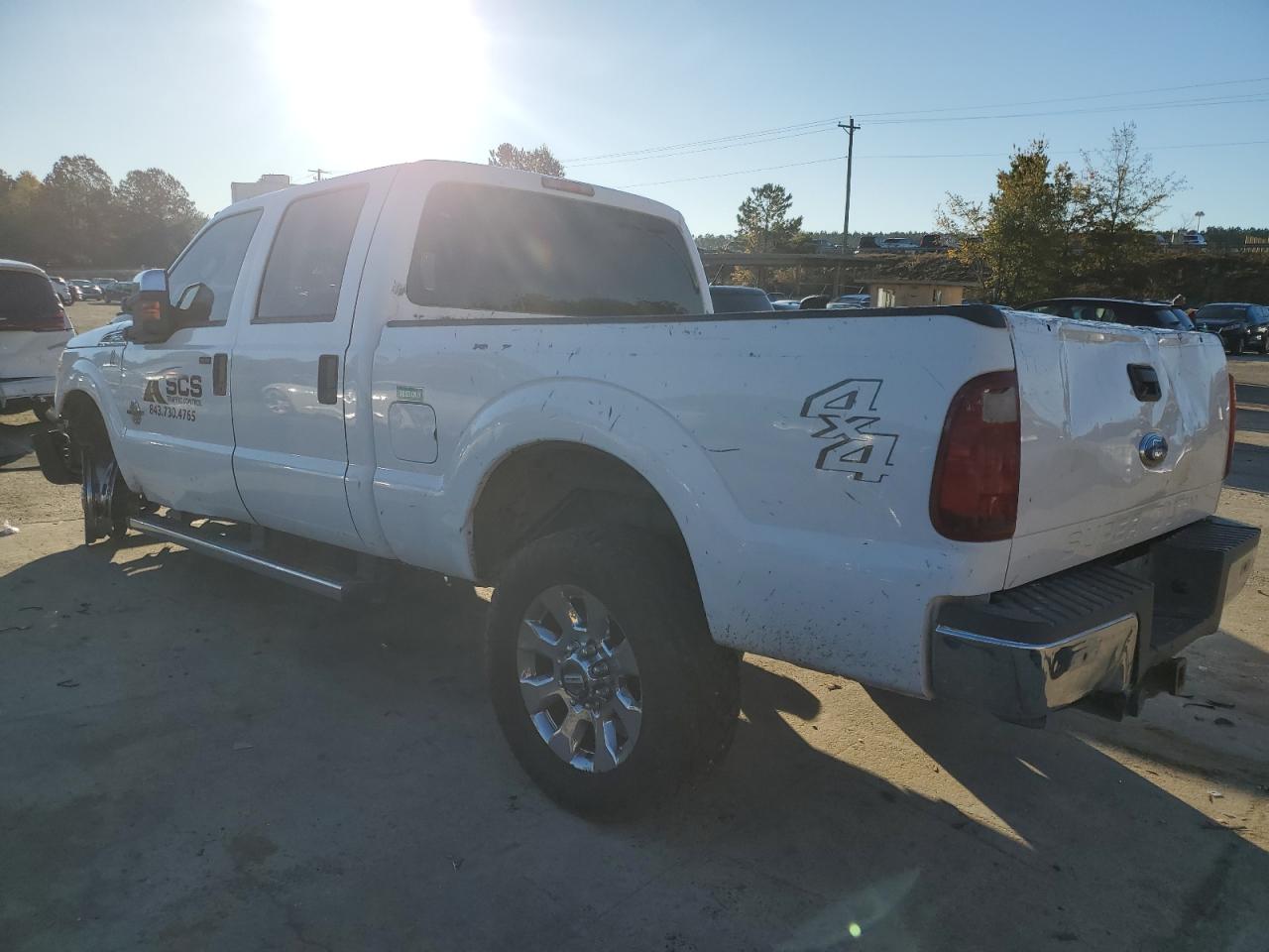 2011 Ford F250 VIN 1FT7W2BT2BEA65888 Copart auction photo, front end damage thumbnail 2
