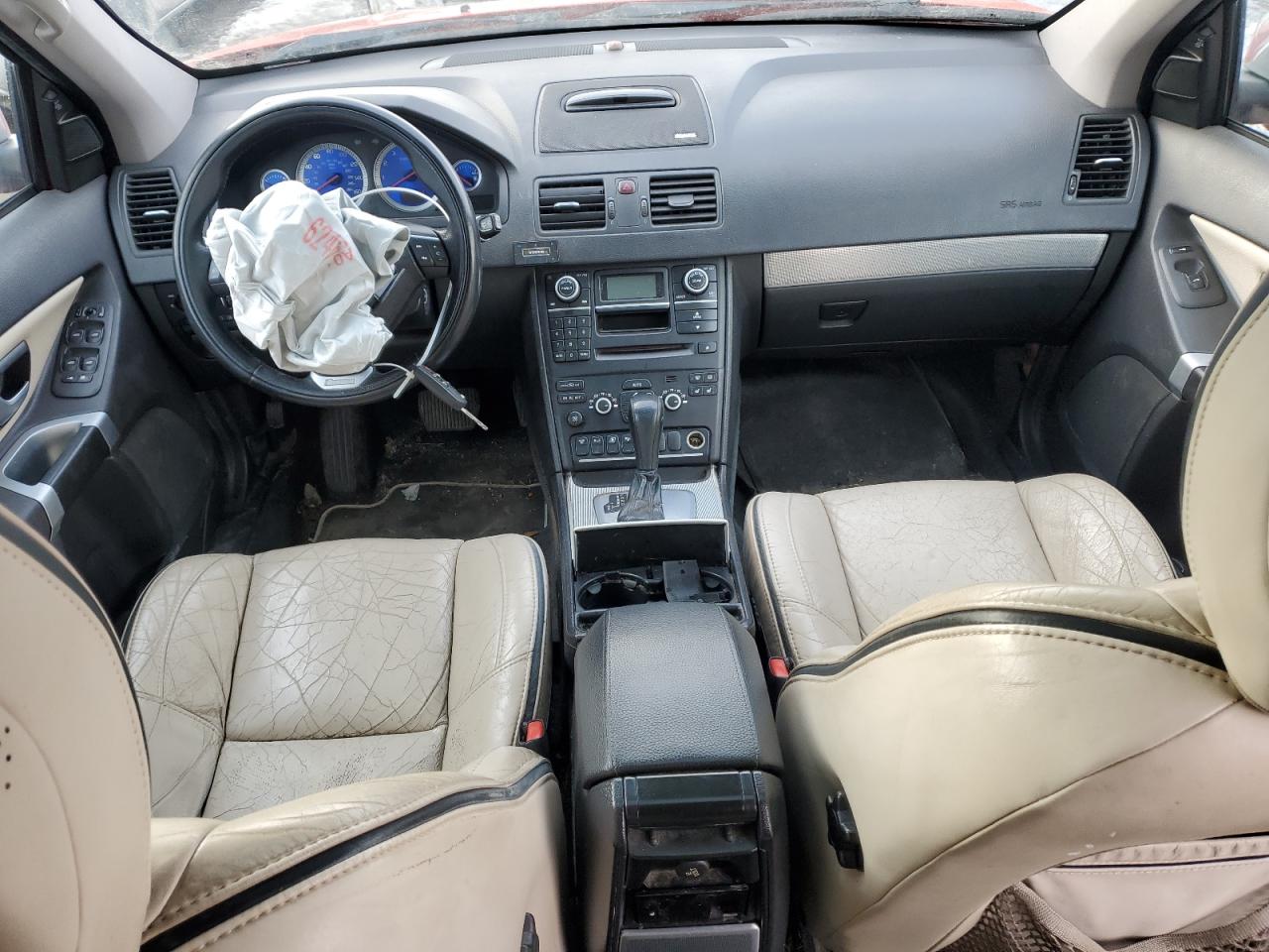 2010 Volvo XC90 VIN YV4982CT9A1553126 Copart auction photo, front end / minor dent/scratches damage thumbnail 8