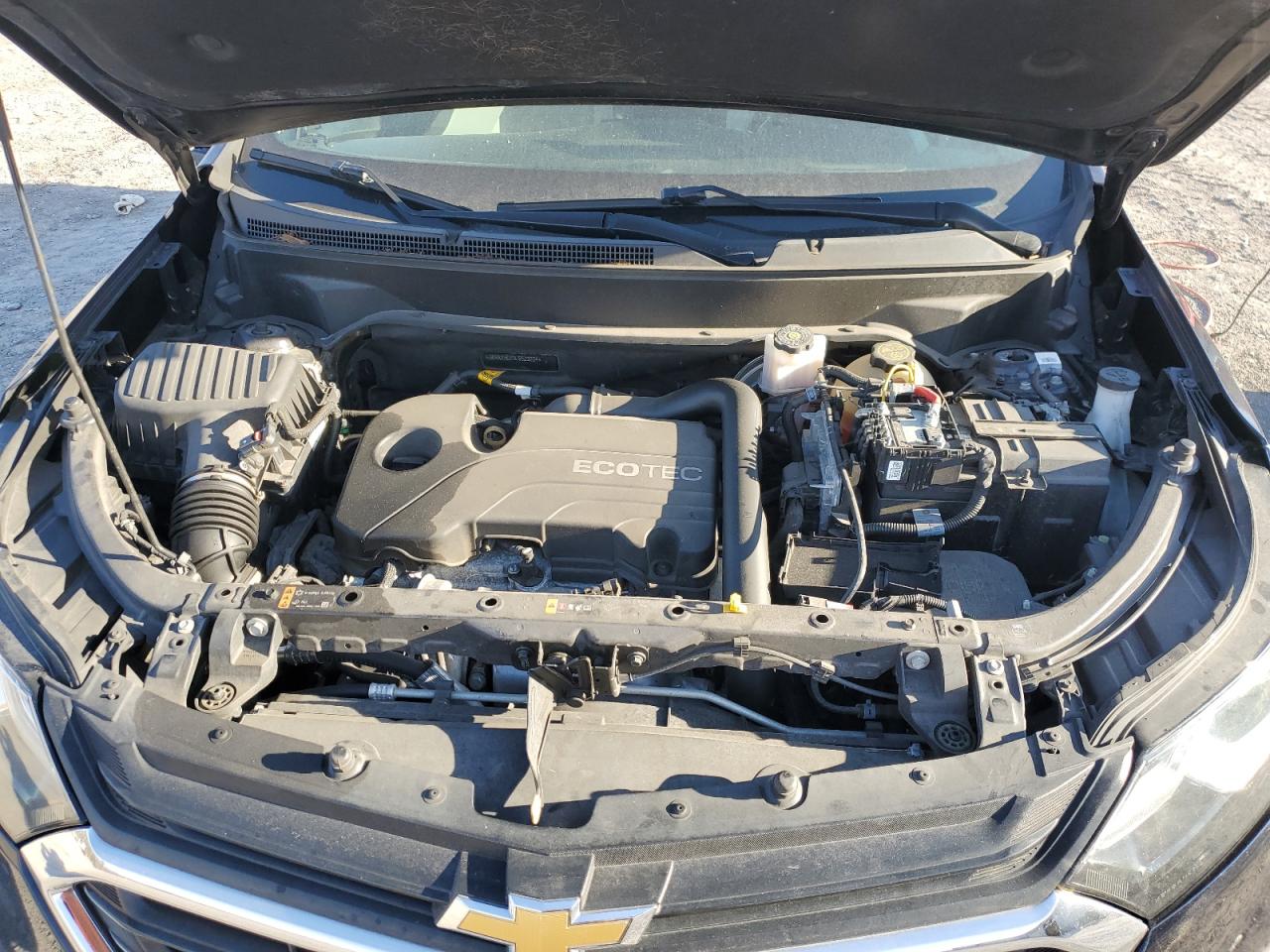 2020 Chevrolet Equinox VIN 3GNAXHEV0LS523204 Copart auction photo, side / rear end damage thumbnail 14