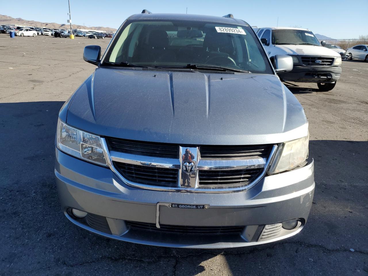 2010 Dodge Journey VIN 3D4PH5FV3AT124228 Copart auction photo, front end damage thumbnail 5
