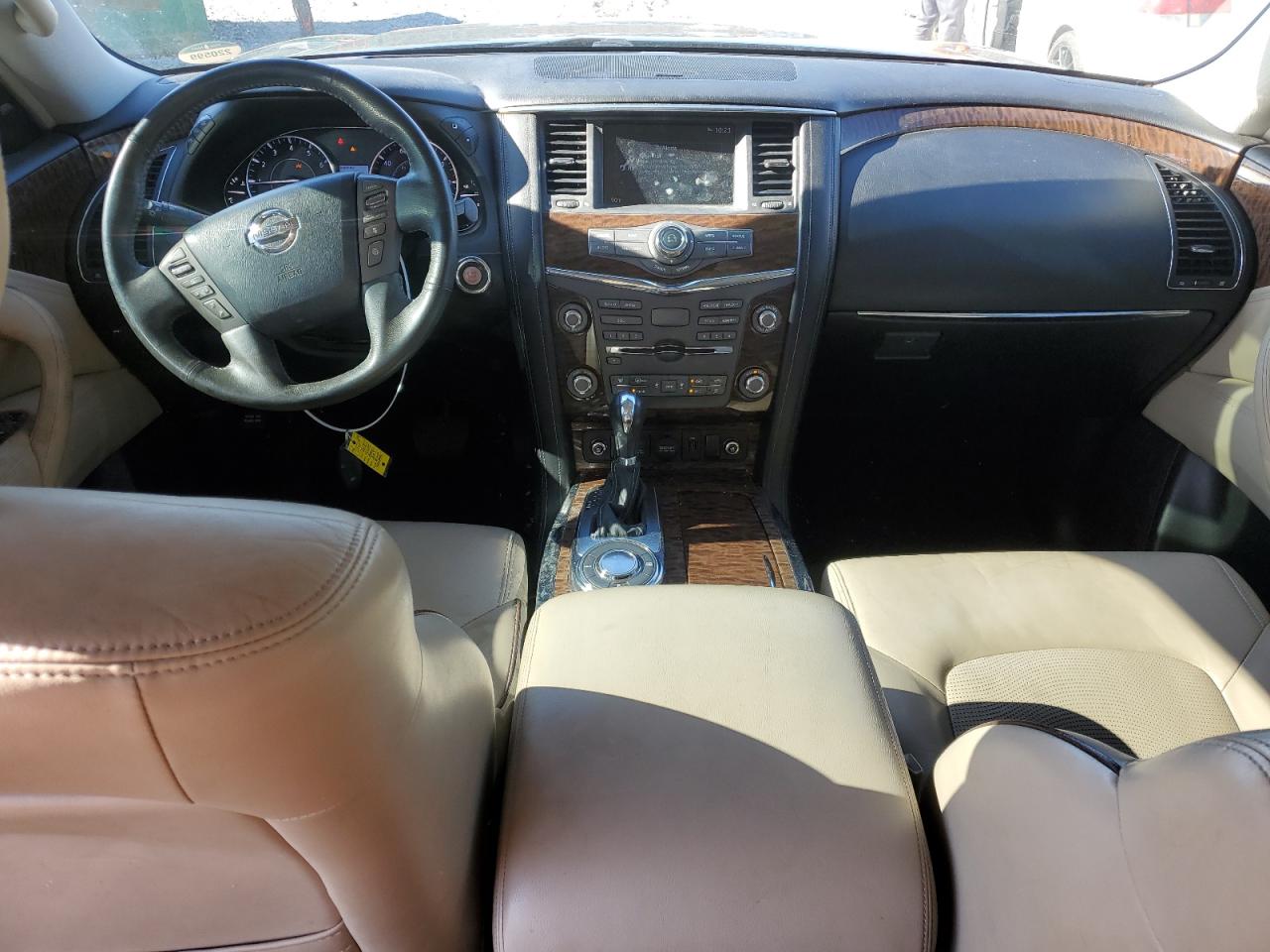 2018 Nissan Armada VIN JN8AY2NFXJ9330252 Copart auction photo, front end damage thumbnail 8