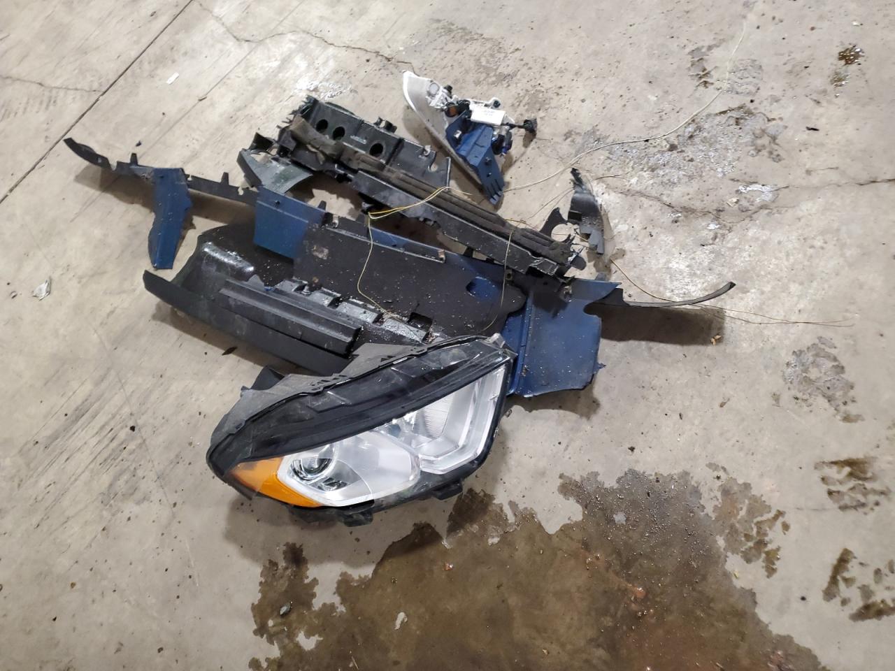 2018 Ford EcoSport VIN MAJ3P1TE4JC241278 Copart auction photo, front end damage thumbnail 13