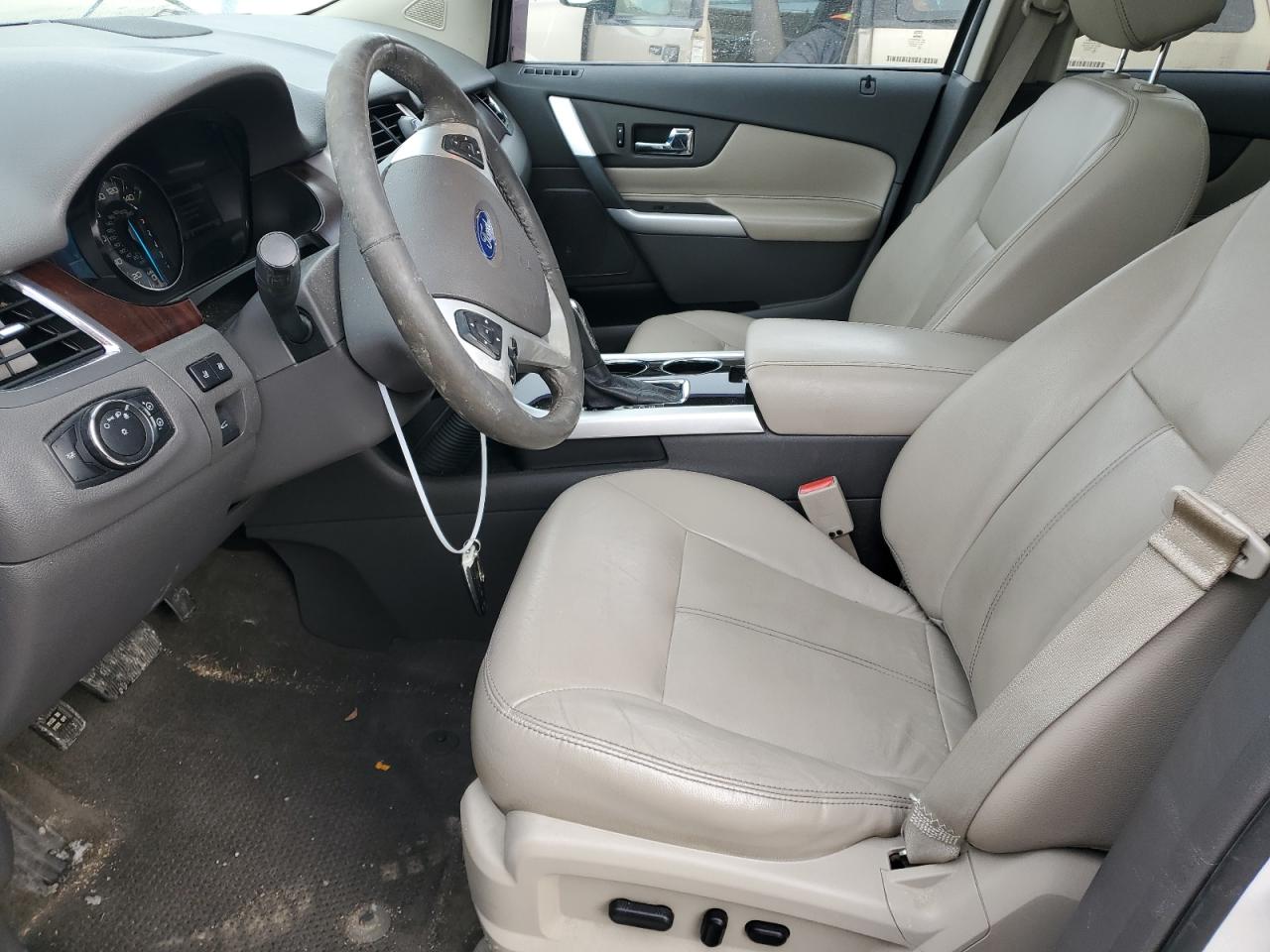 2013 Ford Edge VIN 2FMDK4KCXDBB11407 Copart auction photo, side / front end damage thumbnail 7