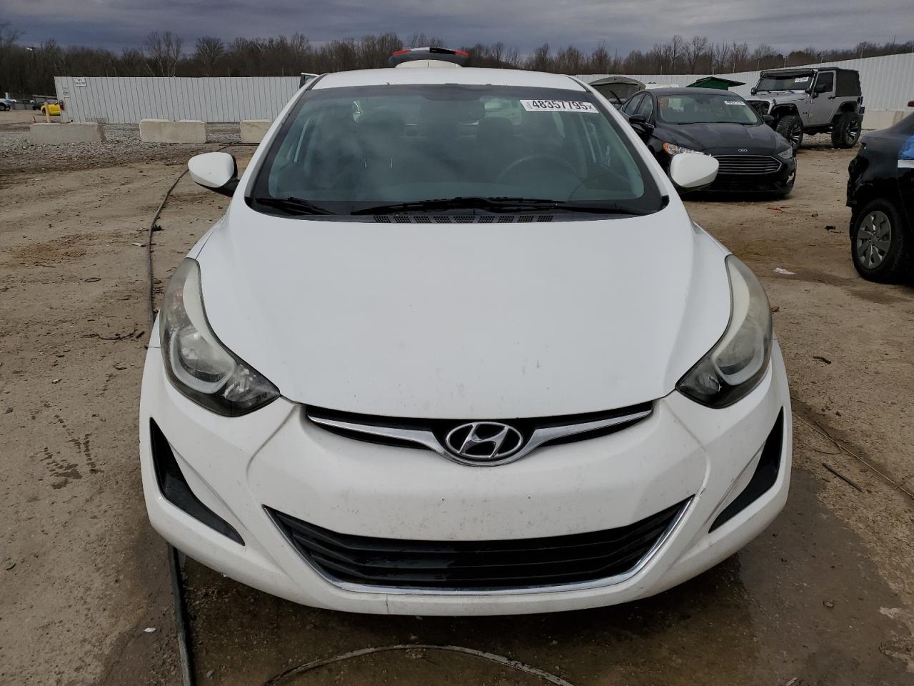 2014 Hyundai Elantra VIN 5NPDH4AE4EH467623 Copart auction photo, rear end damage thumbnail 5