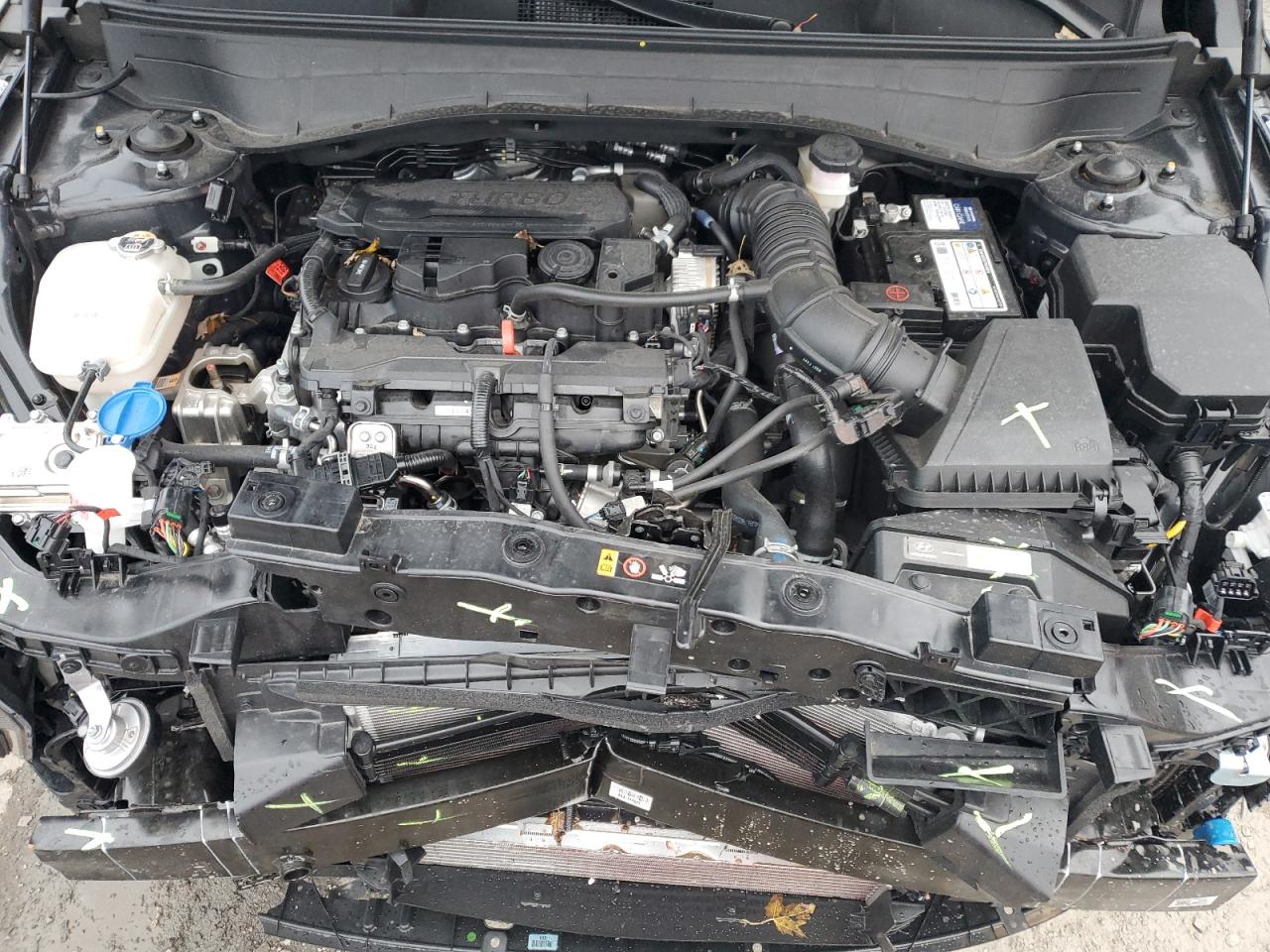 2024 Hyundai Kona VIN KM8HECA31RU154863 Copart auction photo, front end damage thumbnail 12