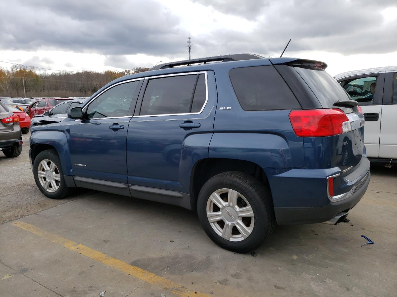 2016 GMC Terrain VIN 2GKALNEK2G6210902 Copart auction photo, front end damage thumbnail 2