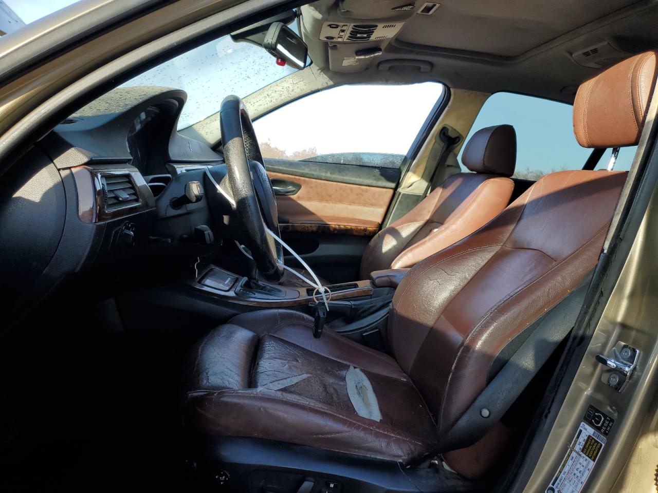 2006 BMW 3er VIN WBAVB13536PT01078 Copart auction photo, side / front end damage thumbnail 7