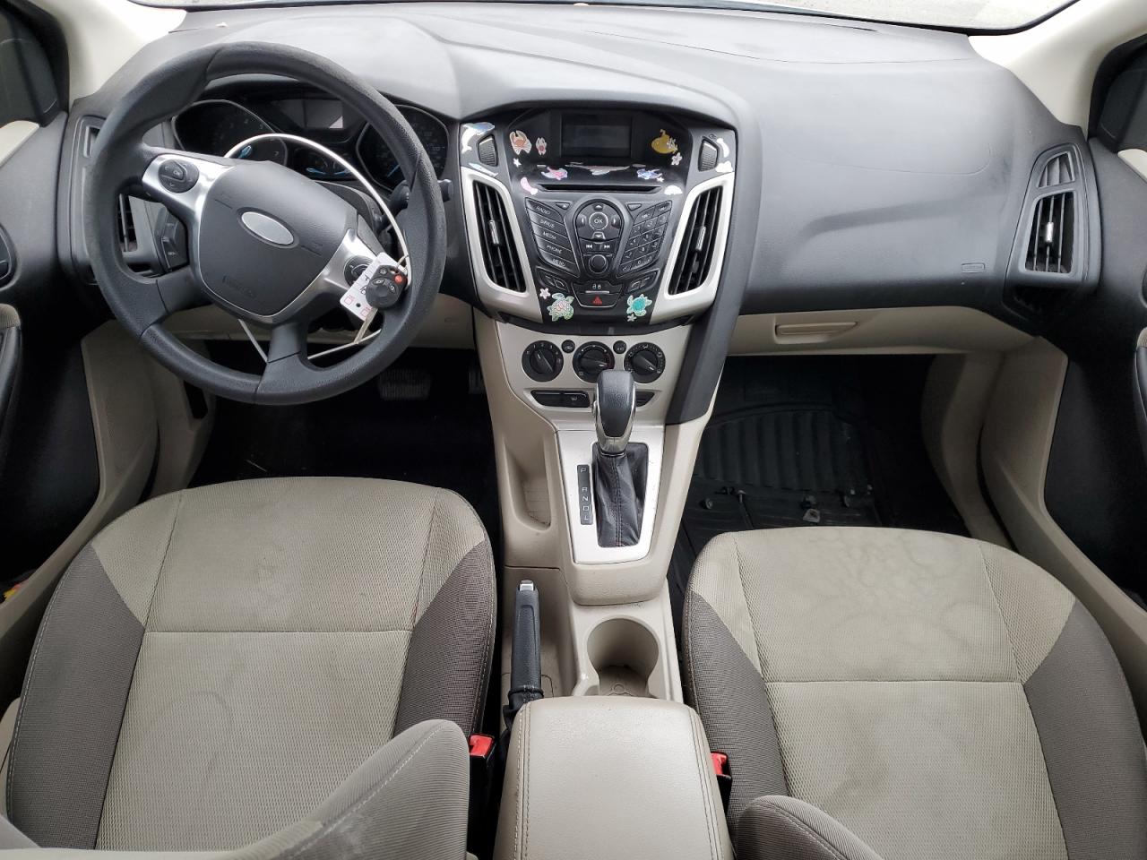 2012 Ford Focus VIN 1FAHP3F27CL372968 Copart auction photo, mechanical / front end damage thumbnail 8