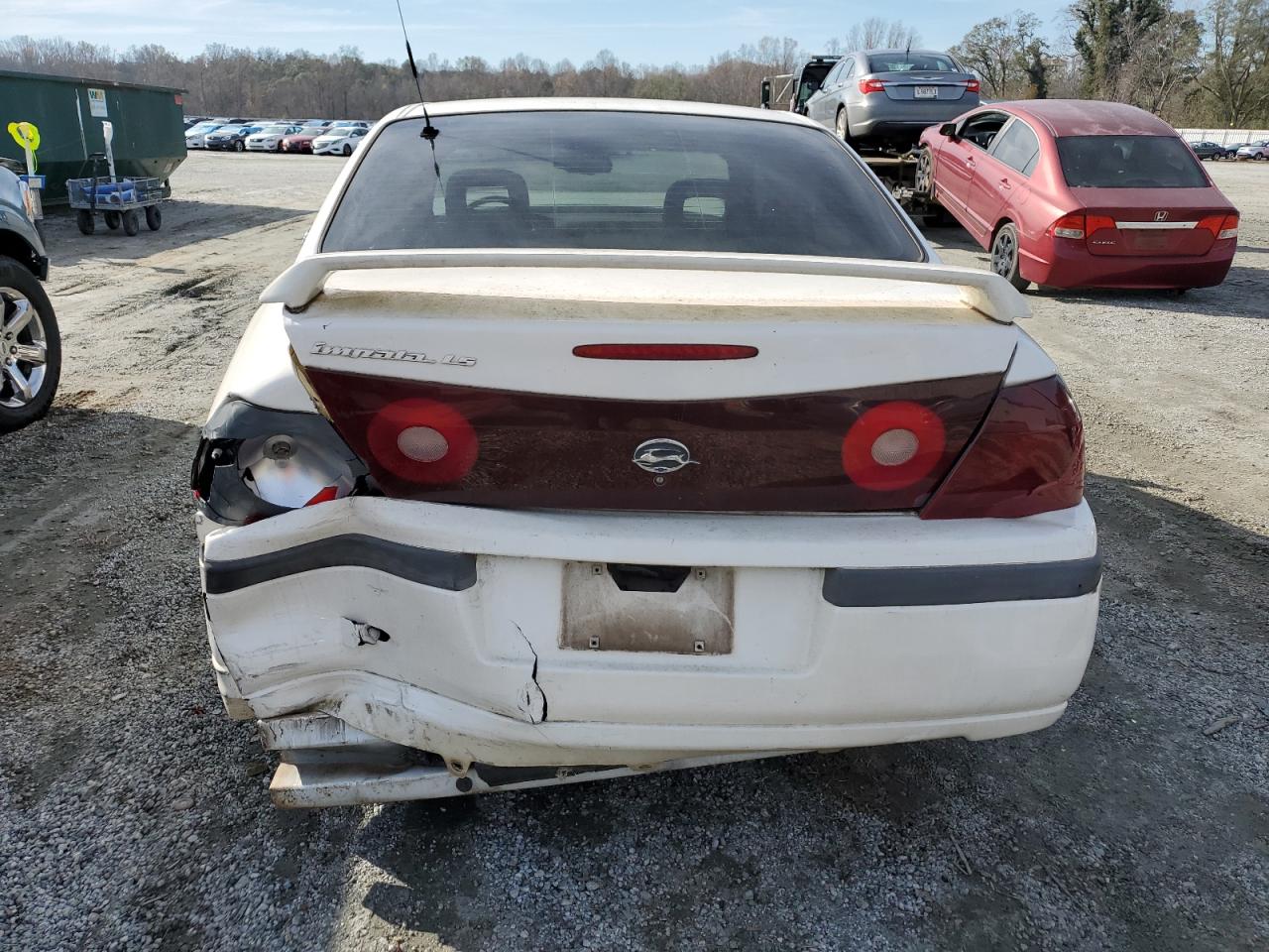 2001 Chevrolet Impala VIN 2G1WH55K319124080 Copart auction photo, all over damage thumbnail 6