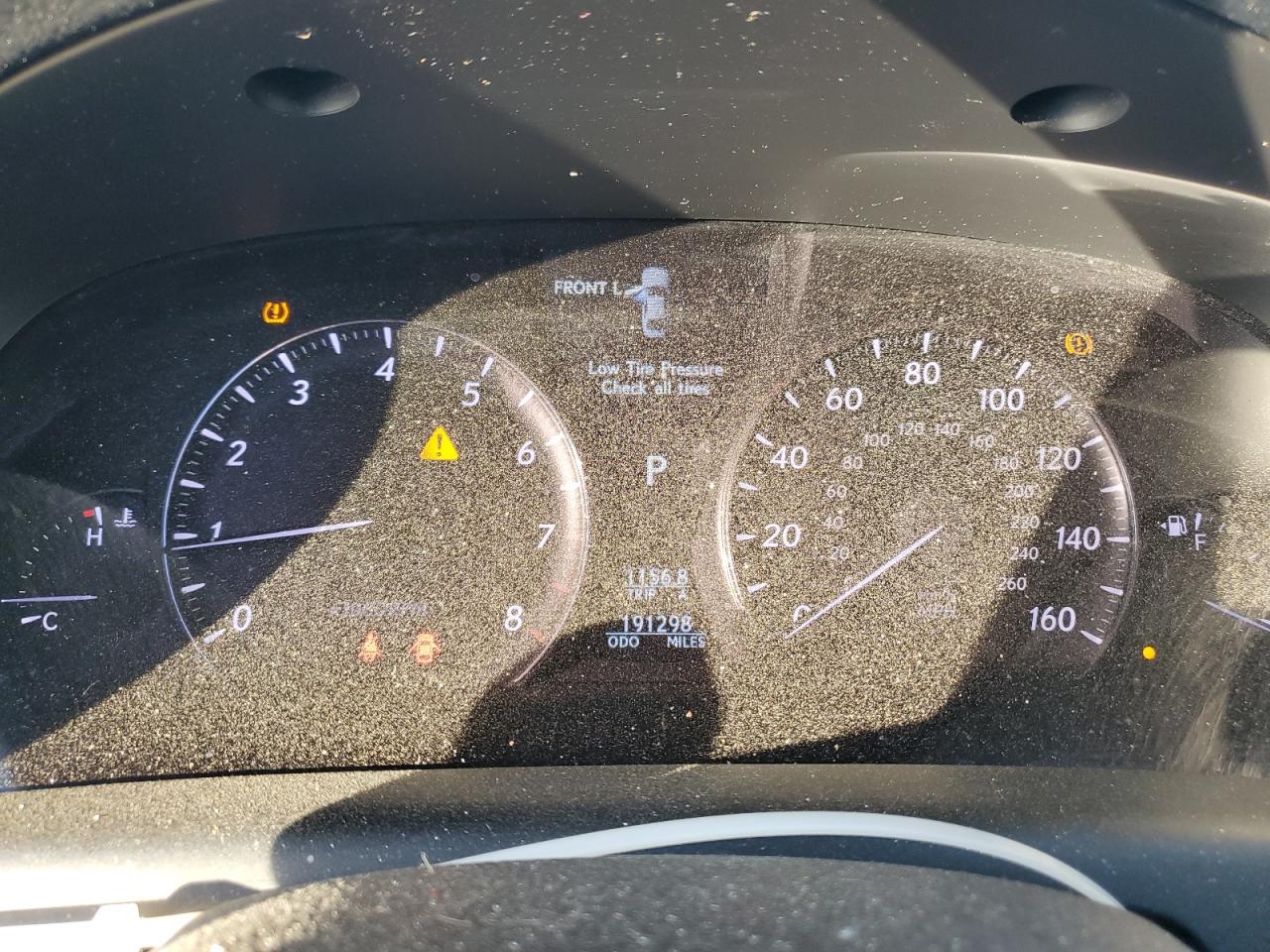 2008 Lexus LS VIN JTHBL46F085067469 Copart auction photo, vandalism damage thumbnail 9