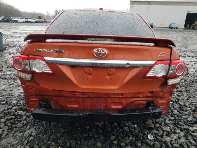 2013 Toyota Corolla VIN 2T1BU4EE5DC087110 Copart auction photo, rear end damage thumbnail 6