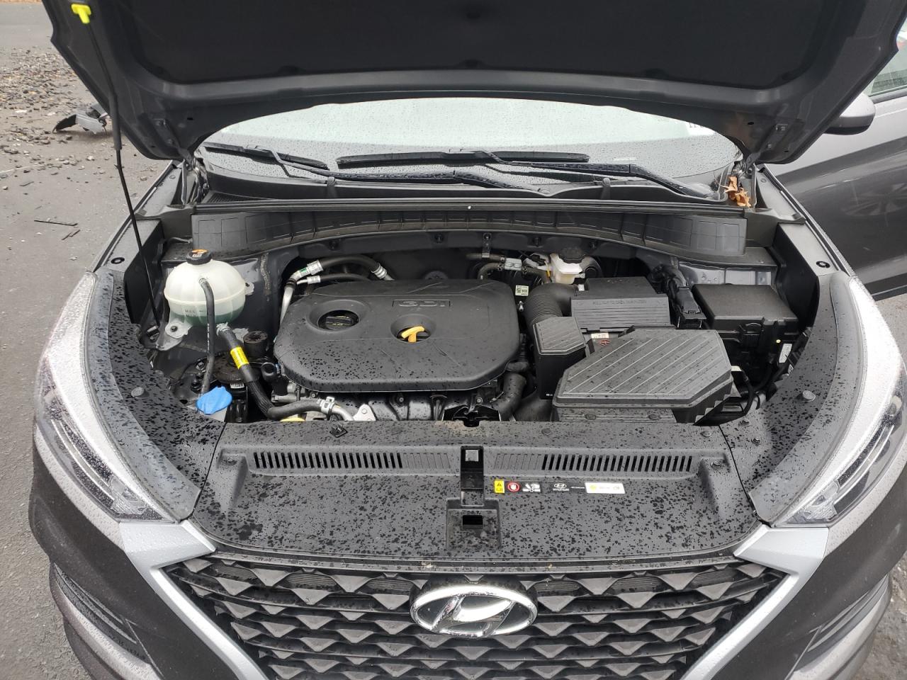 2020 Hyundai Tucson VIN KM8J2CA44LU242672 Copart auction photo, rear end damage thumbnail 12