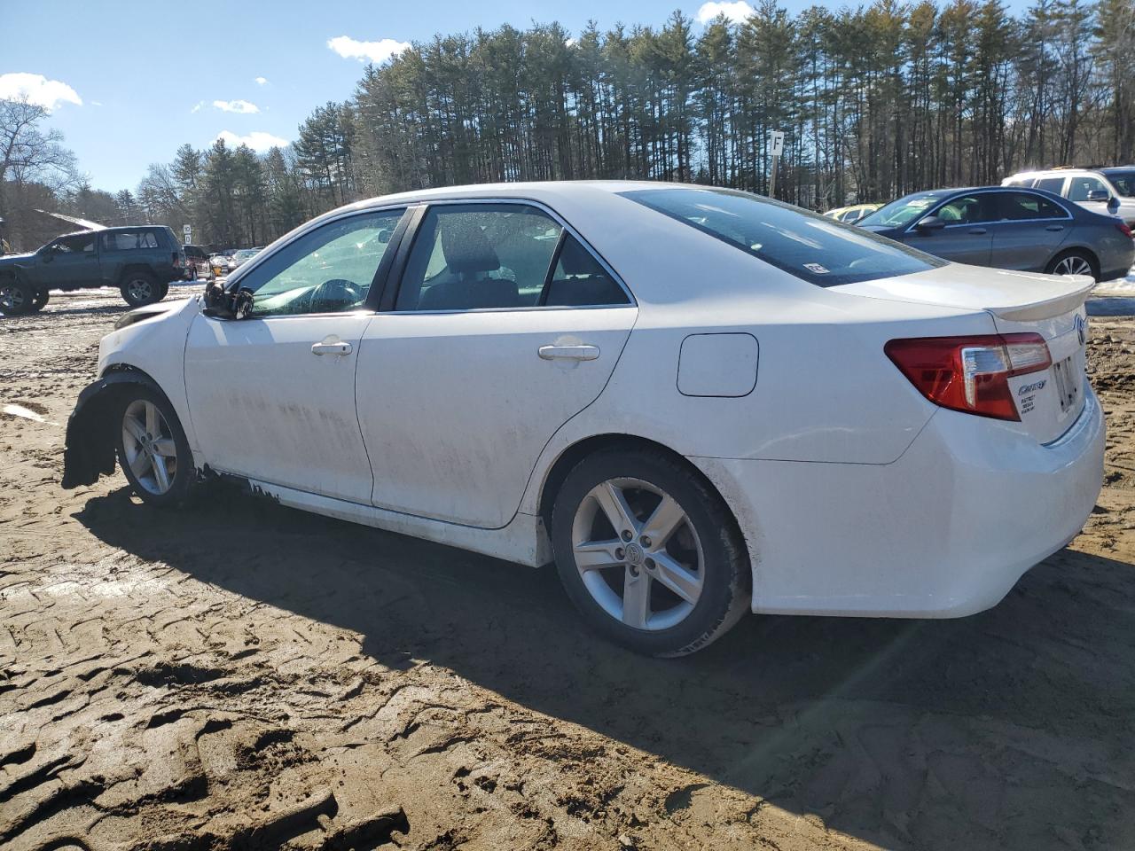 2012 Toyota Camry VIN 4T1BF1FK7CU138505 Copart auction photo, front end / side damage thumbnail 2