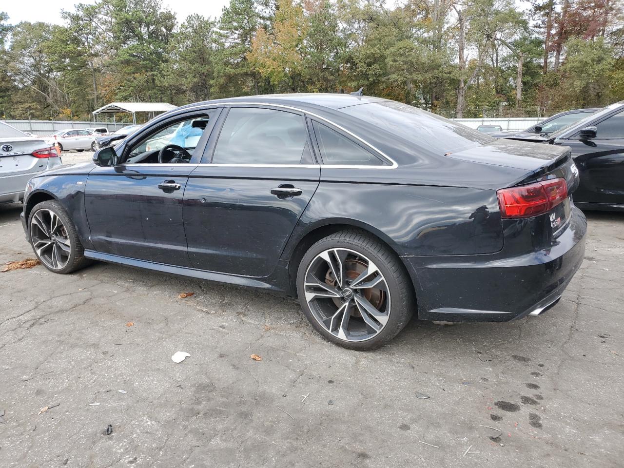 2018 Audi A6 VIN WAUF8AFC2JN067520 Copart auction photo, vandalism damage thumbnail 2
