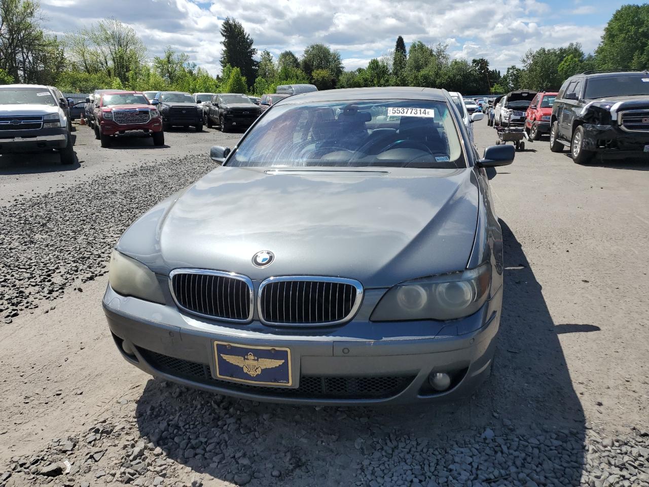 2007 BMW 7er VIN WBAHN83507DT67071 Copart auction photo, minor dent/scratches damage thumbnail 5