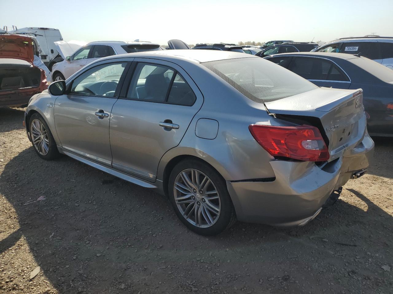 2011 Suzuki Kizashi VIN JS2RF9A65B6110089 Copart auction photo, rear end / front end damage thumbnail 2
