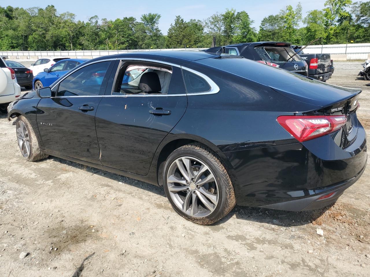 2021 Chevrolet Malibu VIN 1G1ZD5ST7MF027823 Copart auction photo, front end / undercarriage damage thumbnail 2