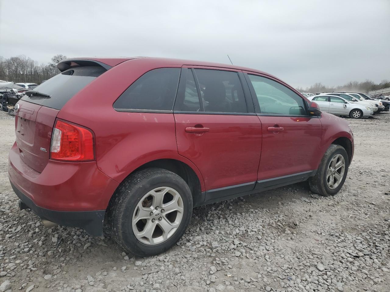 2013 Ford Edge VIN 2FMDK3JCXDBE23139 Copart auction photo, front end / minor dent/scratches damage thumbnail 3