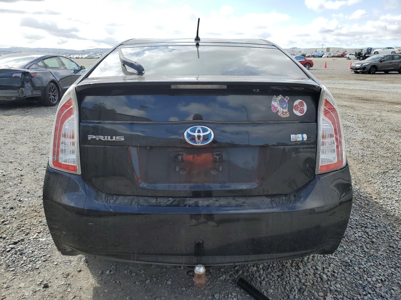2015 Toyota Prius VIN JTDKN3DU1F1946152 Copart auction photo, front end damage thumbnail 6