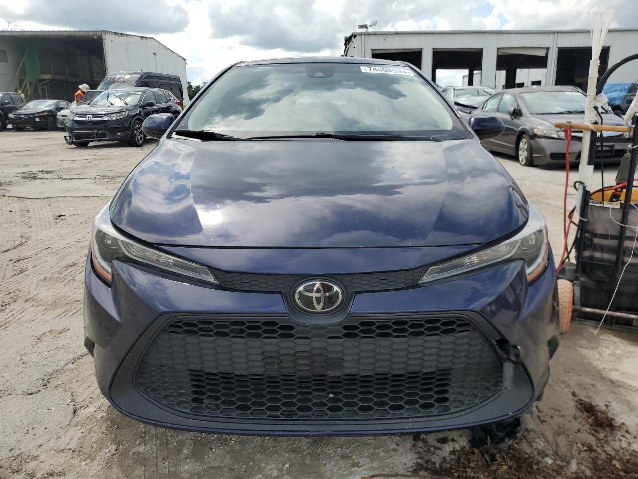 2020 Toyota Corolla VIN JTDEPRAE1LJ051215 Copart auction photo, water/flood damage thumbnail 5