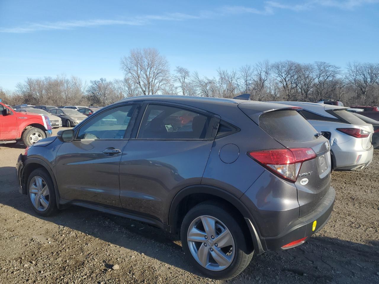2020 Honda HR-V VIN 3CZRU6H57LM709101 Copart auction photo, front end damage thumbnail 2
