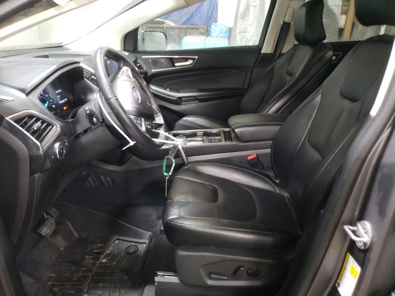 2022 Ford Edge VIN 2FMPK4K97NBB13845 Copart auction photo, front end / side damage thumbnail 7