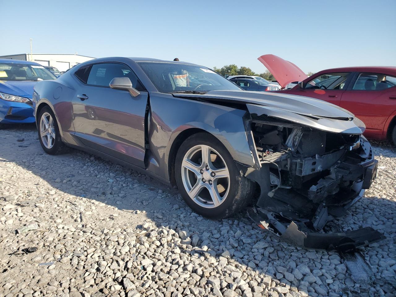 2020 Chevrolet Camaro VIN 1G1FB1RS8L0109933 Copart auction photo, front end damage thumbnail 4