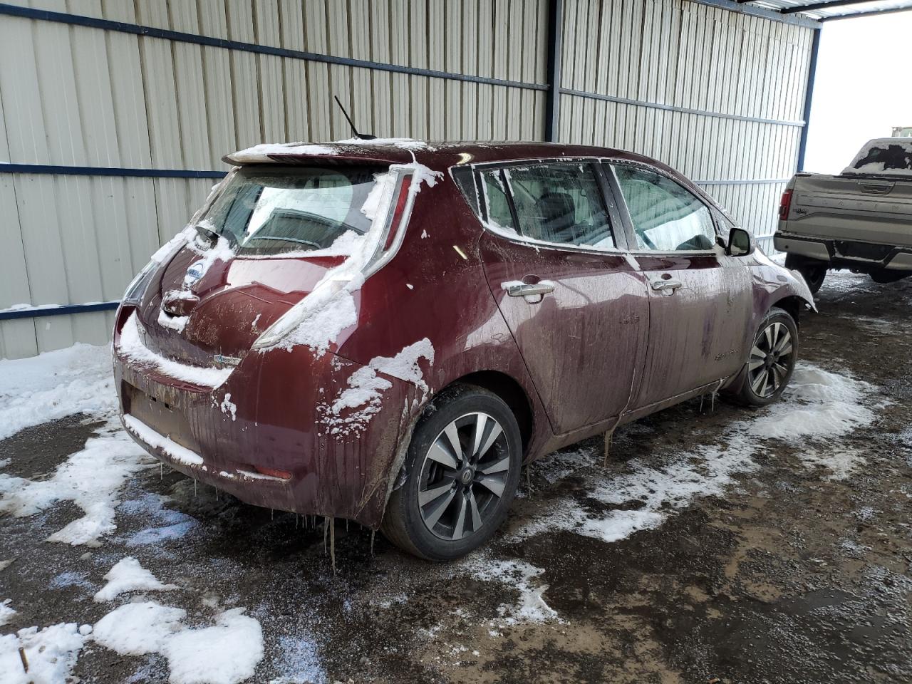 2016 Nissan Leaf VIN 1N4BZ0CP2GC312102 Copart auction photo, front end damage thumbnail 3