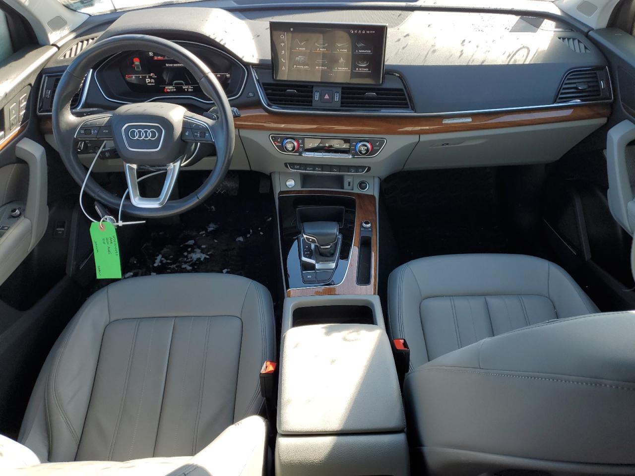 2021 Audi Q5 VIN WA1BAAFY0M2132866 Copart auction photo, rear end / minor dent/scratches damage thumbnail 8