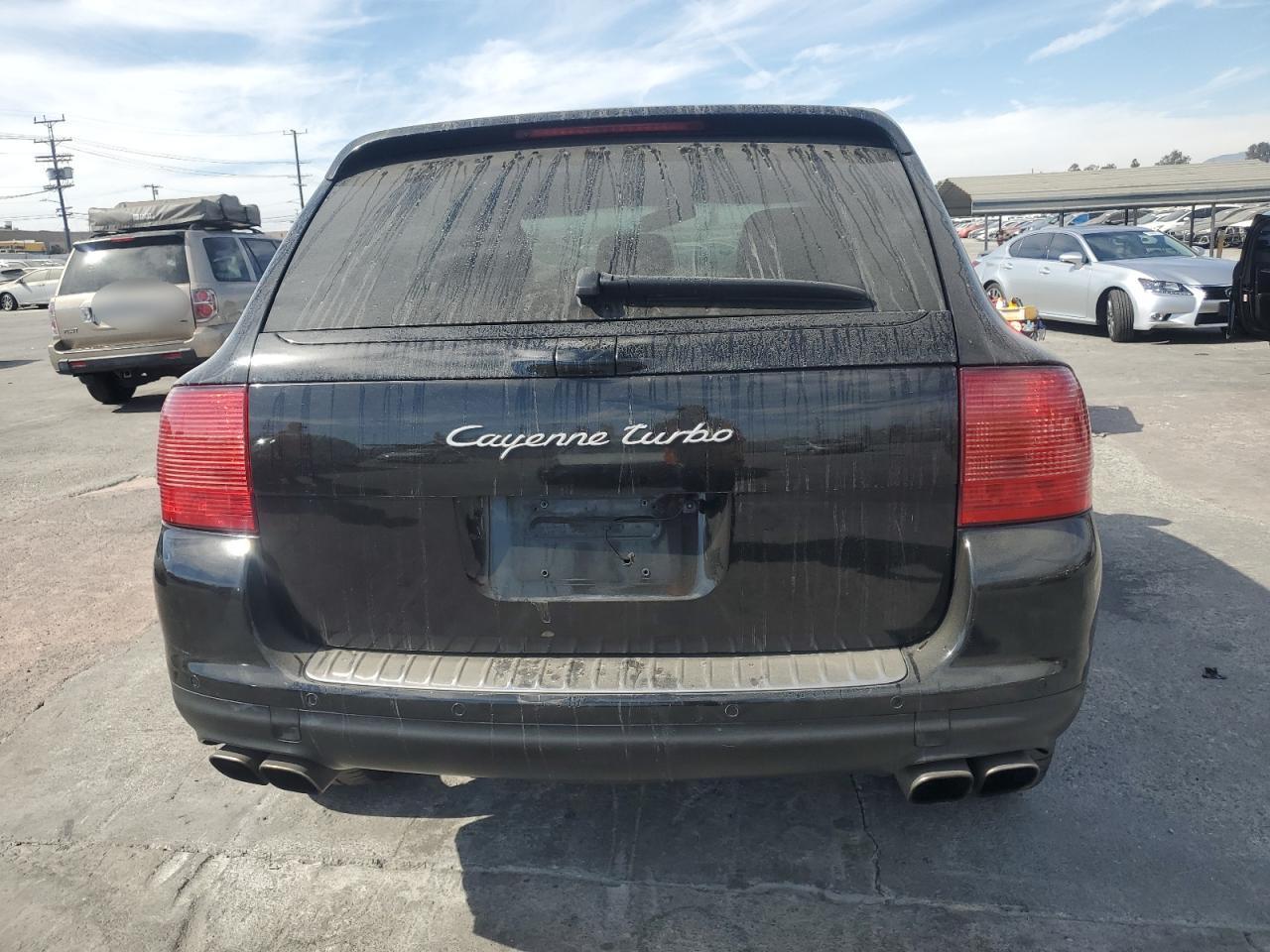 2006 Porsche Cayenne VIN WP1AC29P56LA90811 Copart auction photo, side damage thumbnail 6