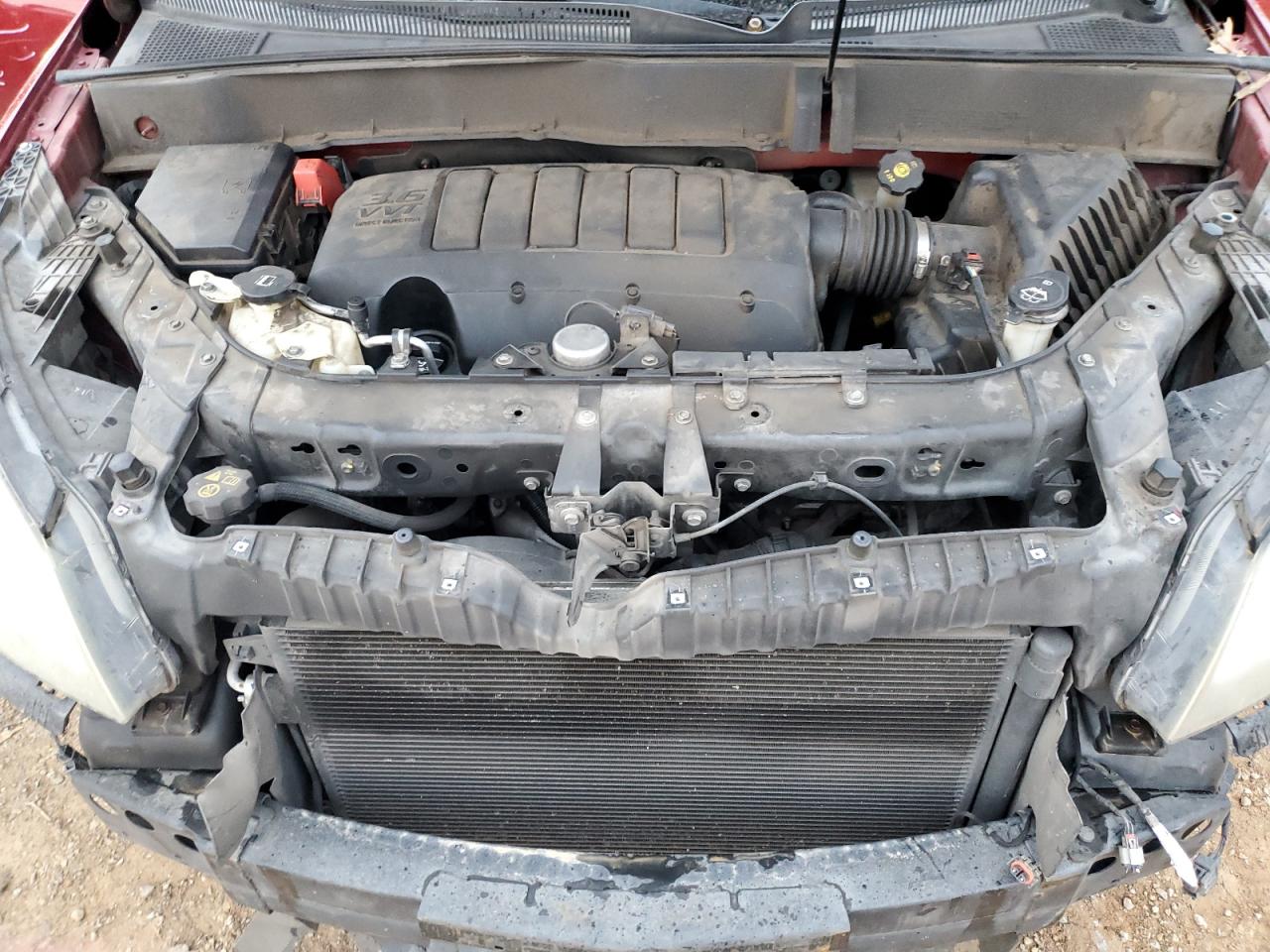 2013 Chevrolet Traverse VIN 1GNKRGKD7DJ152243 Copart auction photo, front end damage thumbnail 13
