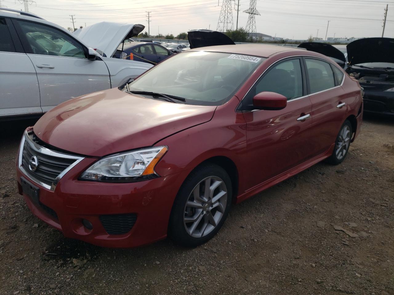 2014 Nissan Sentra VIN 3N1AB7AP0EY309051