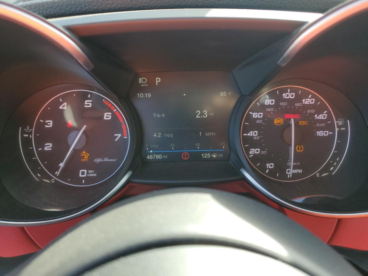 2018 Alfa Romeo Giulia VIN ZARFAEBN7J7563865 Copart auction photo, all over damage thumbnail 9