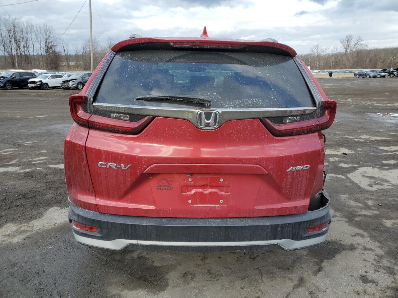 2022 Honda CR-V VIN 2HKRW2H53NH660058 Copart auction photo, rear end / minor dent/scratches damage thumbnail 6