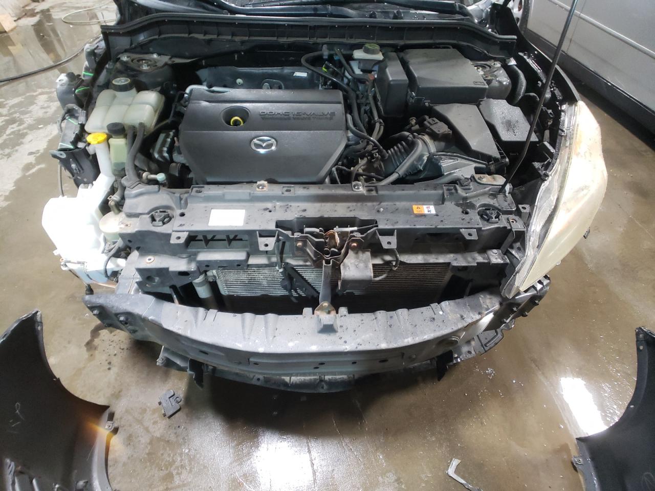 2010 Mazda 3 VIN JM1BL1SF3A1187687 Copart auction photo, front end damage thumbnail 11
