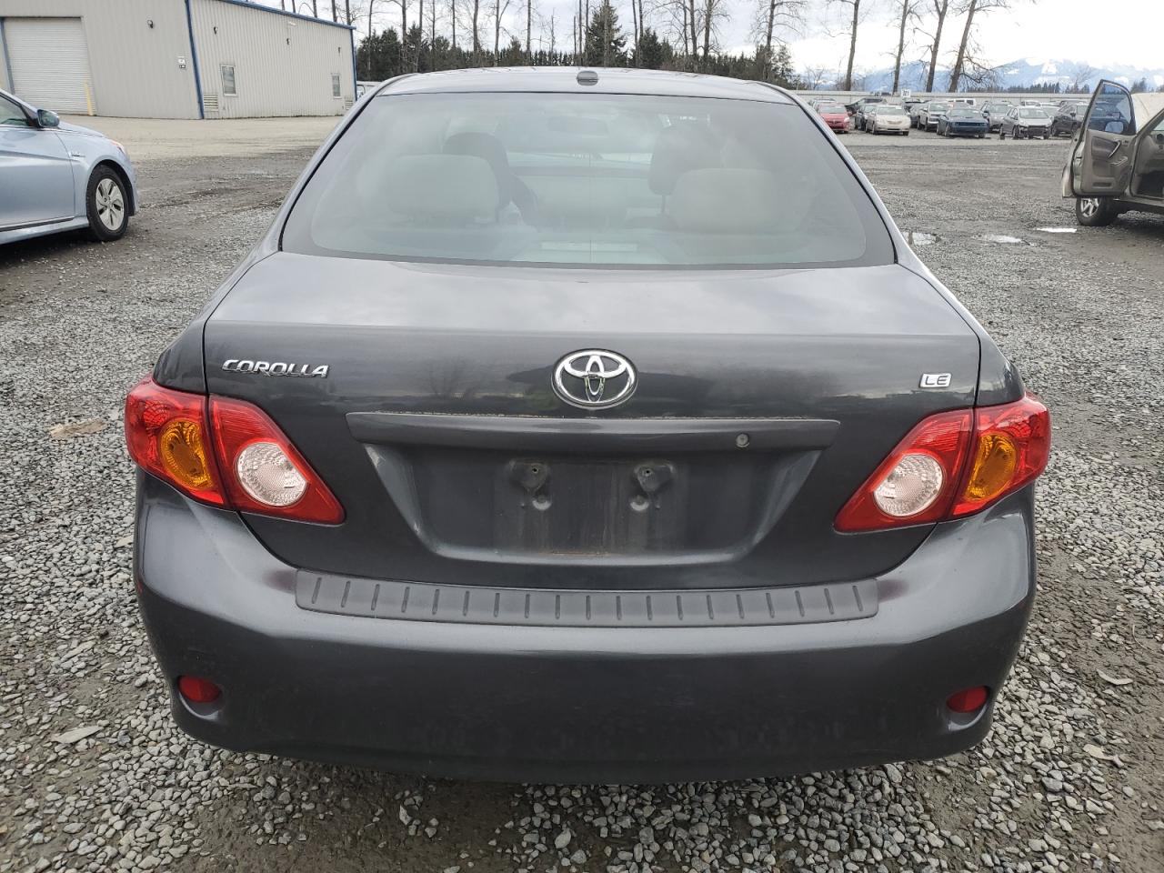2009 Toyota Corolla VIN 1NXBU40E99Z130974 Copart auction photo, front end / minor dent/scratches damage thumbnail 6