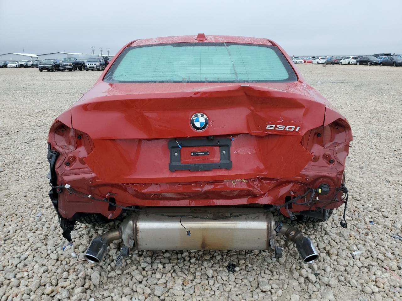 2024 BMW 2er VIN 3MW23CM0XR8E03995 Copart auction photo, undercarriage / rear end damage thumbnail 6