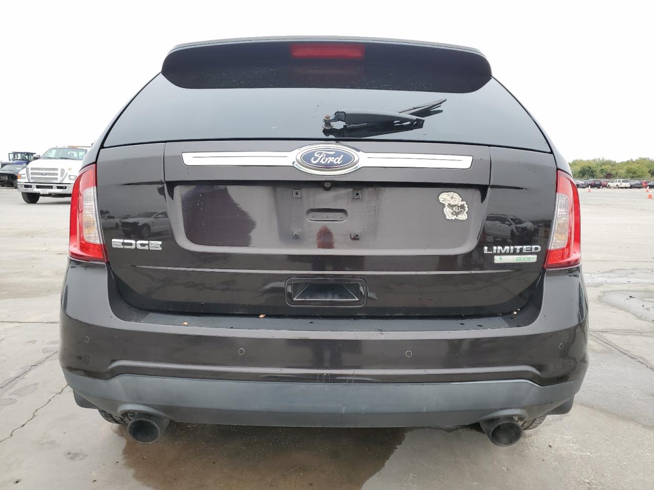2013 Ford Edge VIN 2FMDK3K9XDBA09829 Copart auction photo, front end damage thumbnail 6