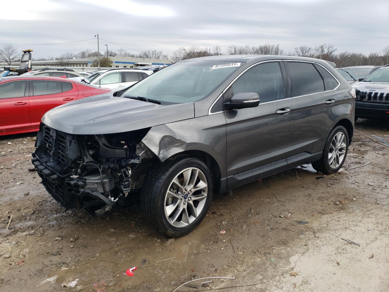 2017 Ford Edge VIN 2FMPK3K92HBB73000
