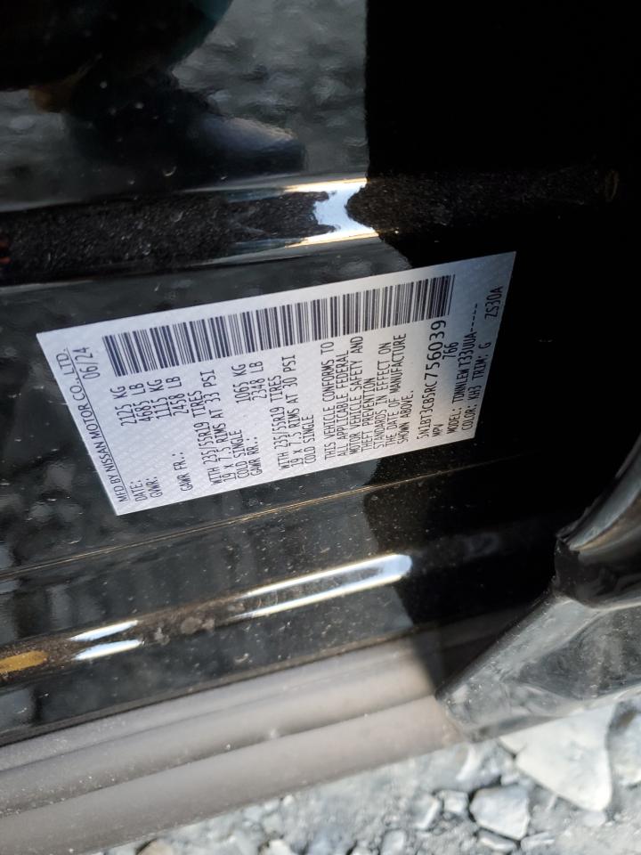 2024 Nissan Rogue VIN 5N1BT3CB5RC756039 Copart auction photo, rear end / undercarriage damage thumbnail 13
