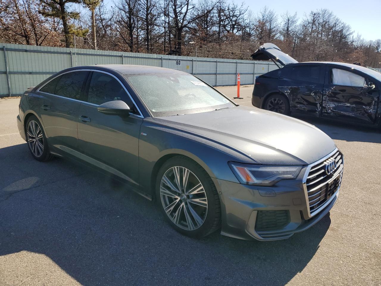 2019 Audi A6 VIN WAUL2AF23KN039142 Copart auction photo, rear end / minor dent/scratches damage thumbnail 4