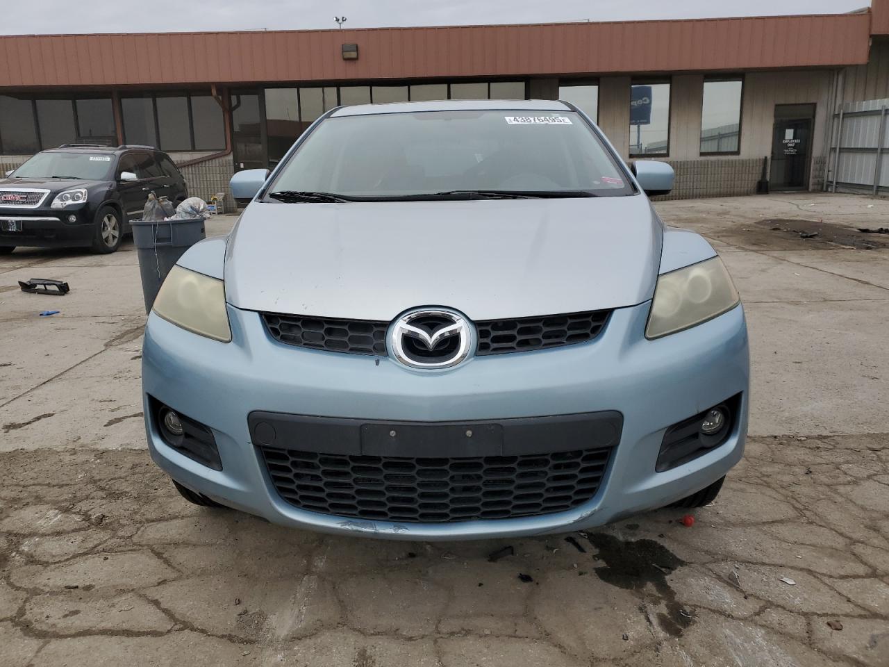 2007 Mazda CX-7 VIN JM3ER293470147413 Copart auction photo, side / front end damage thumbnail 5