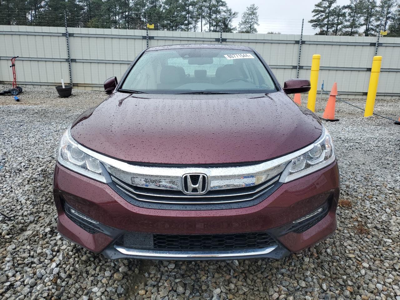 2016 Honda Accord VIN 1HGCR2F97GA159804 Copart auction photo, side damage thumbnail 5