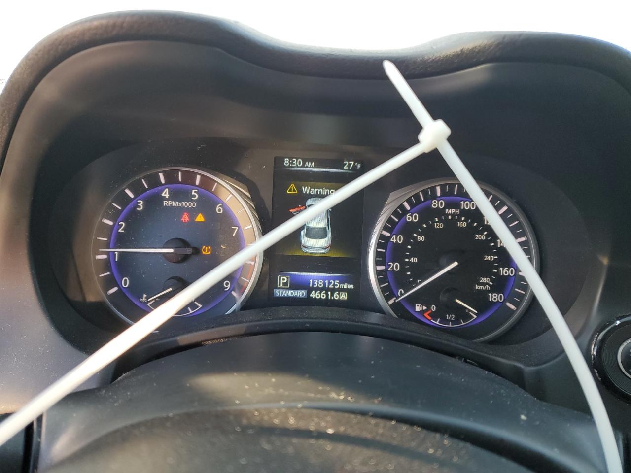 2015 Infiniti Q50 VIN JN1BV7AP4FM338746 Copart auction photo, all over damage thumbnail 9