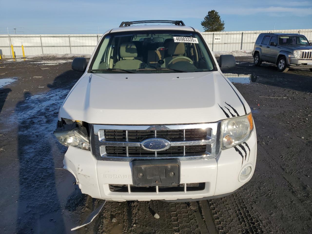2008 Ford Escape VIN 1FMCU931X8KA42536 Copart auction photo, front end / side damage thumbnail 5