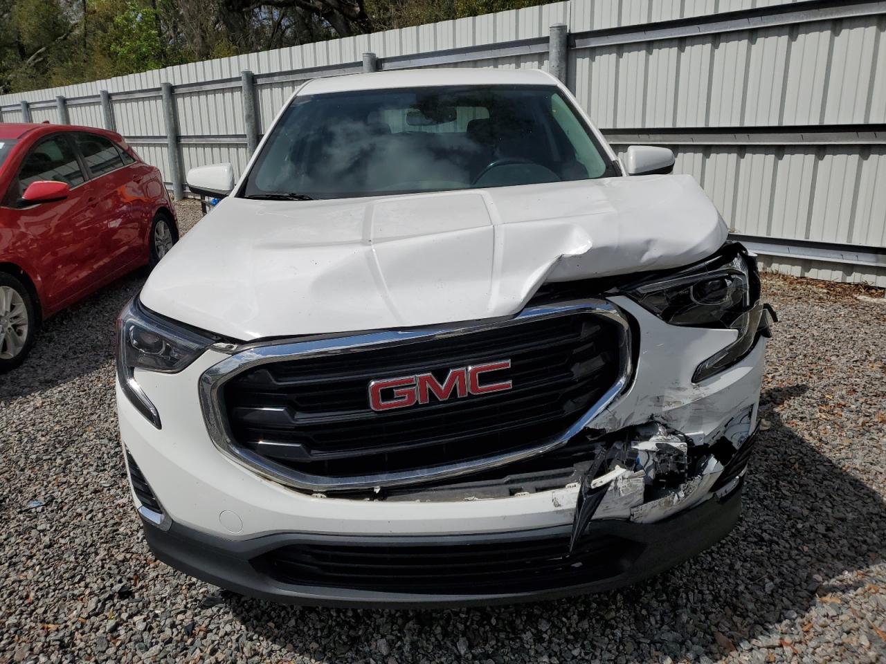 2018 GMC Terrain VIN 3GKALMEV4JL225408 Copart auction photo, front end damage thumbnail 5