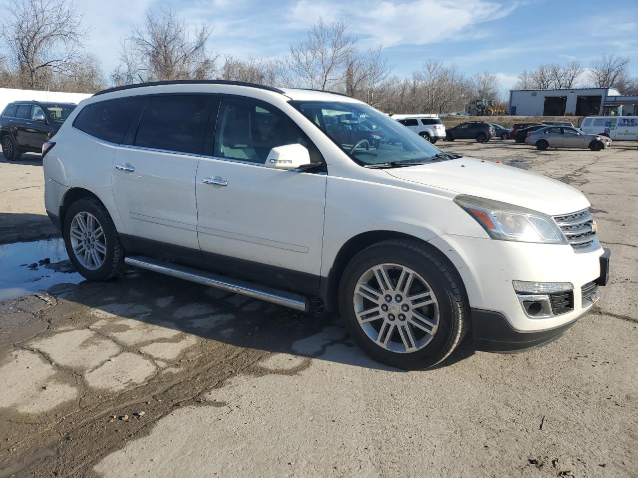 2015 Chevrolet Traverse VIN 1GNKVGKD2FJ317839 Copart auction photo, front end damage thumbnail 4
