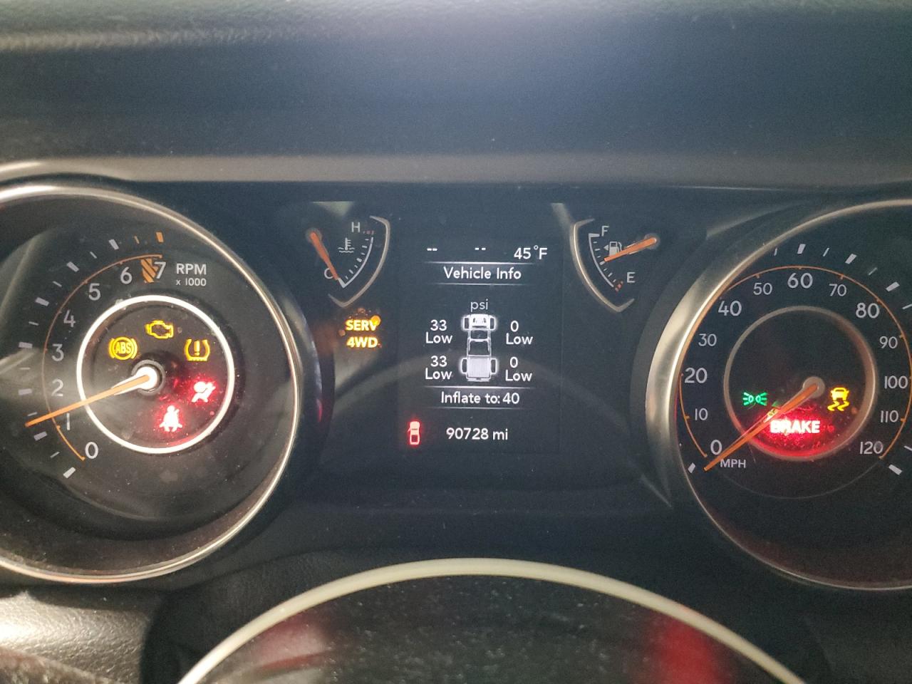 2021 Jeep Gladiator VIN 1C6HJTAG7ML595714 Copart auction photo, all over / undercarriage damage thumbnail 9